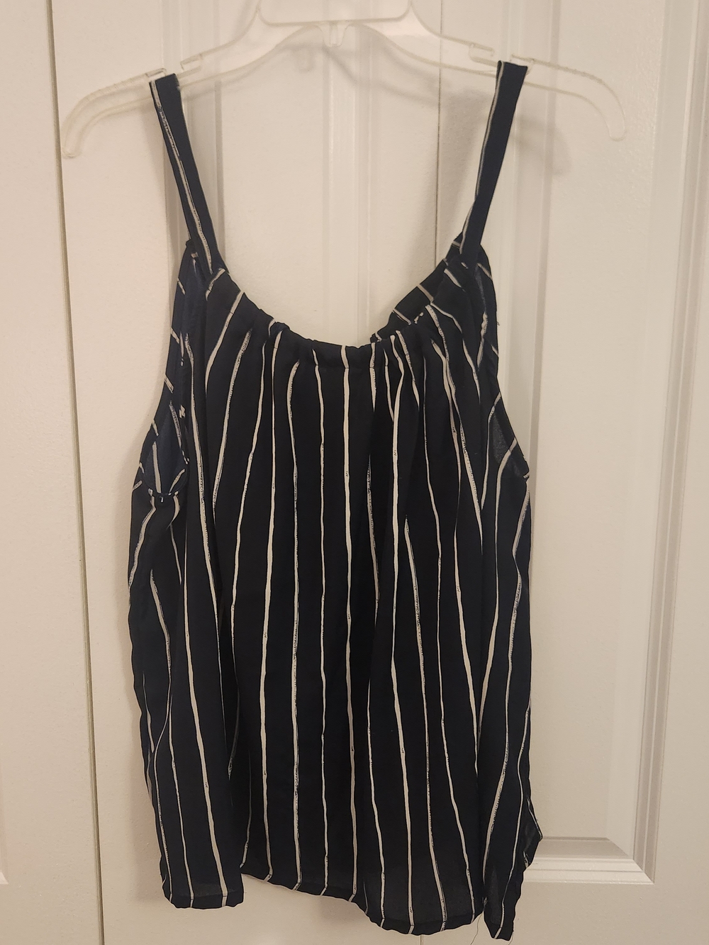 hippie laundry Navy and White Striped Cami